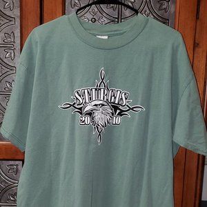 Sturgis 2010 Graphic Tee S/S XL Green